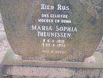 THEUNISSEN Maria Sophia 1918-1974