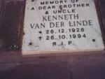 LINDE Kenneth, van der 1928-1994