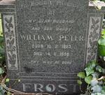 FROST William Peter 1923-1958