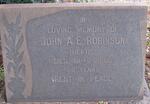 ROBINSON John A.E. -1965