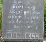 RUSSELL James -1957 & Anna Maria -1961