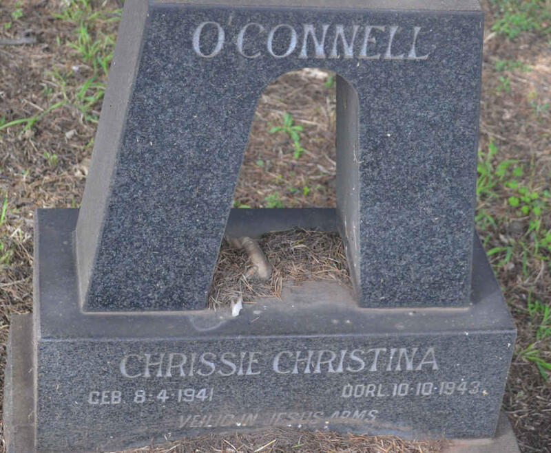 O'CONNELL Chrissie Christina 1941-1943