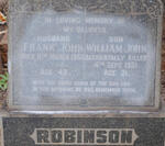 ROBINSON Frank John -1953 :: ROBINSON William John -1951