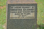 GILCHRIST Christina -1921