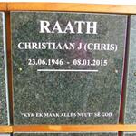 RAATH Christiaan J. 1946-2015