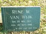 WIJK Rene W., van 1904-1986