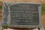 FERREIRA Stefhanus Willem 1870-1953