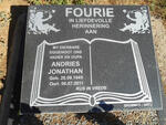 FOURIE Andries Jonathan 1945-2011