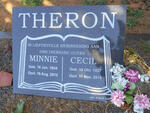 THERON Cecil 1927-2010 & Minnie 1934-2012