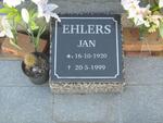 EHLERS Johan Hendrik 1888-1973 & Elizabeth H.J. RABE 1893-1983 :: EHLERS Jan 1920-1999