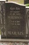 MARAIS Marthinus 1909-1962