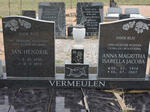 VERMEULEN Jan Hendrik 1903-1979 & Anna Magritha Isabella Jacoba 1918-2007