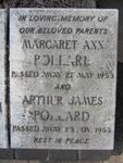 POLLARD Arthur James -1953 & Margaret Ann -1953