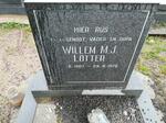 LÖTTER Willem M.J. 1907-1978