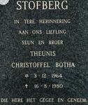 STOFBERG Theunis Christoffel Botha 1964-1980