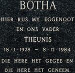 BOTHA Theunis 1928-1984
