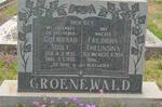 GROENEWALD Coenraad Adolf 1895-1966 & Fredrika Theunsina MIENIE 1904-