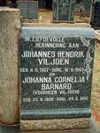BARNARD Johannes Hendrik 1907-1953 & Johanna Cornelia VILJOEN 1909-1980