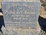 BARNES Philip de V. -1951