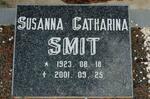 SMIT Susanna Catharina 1923-2001