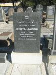 JACOBI Berta nee NUSSBAUM 1879-1942