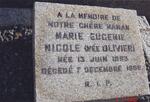 NICOLE Pierre Emile 1911-1995 :: NICOLE Marie Eugenie nee OLIVIER 1883-1932