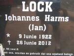 LOCK Johannes Harms 1922-2012