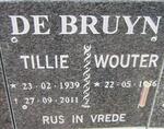 BRUYN Wouter, de 1936- & Tillie 1939-2011