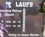 LAUFS Jacobus Petrus 1949-2013
