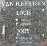 HEERDEN Louis, van 1921-2006 & Joey 1926-2012