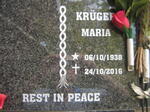 KRUGER Maria 1938-2016