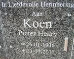 KOEN Pieter Henry 1936-2011