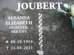 JOUBERT Susanna Elizabeth nee UYS 1954-2011