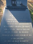WEBB Ernest William Leeb 1914-1987 & Margaret Mary BROWNE 1911-1990