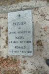 HILLIER Ronald 1907-1991 & Hazel 1913-1986