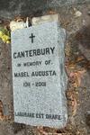 CANTERBURY Mabel Augusta 1911-2001