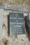 CHAPMAN Ralph Bernard 1947-1992