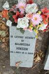 HINSON Maaweena 1923-2008
