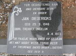 NORTJE Jan Diedericks 1946-1973