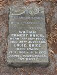 EVANS Susannah 1868-1959 :: BRICE William Ernest 1890-1966 :: BRICE Louie nee EVANS 1892-1972