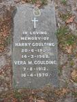 GOULDING Harry 1909-1962 :: GOULDING Vera M. 1912-1970