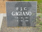 GAGIANO P.J.C. 1912-1995