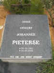 PIETERSE Ockert Johannes 1962-2008