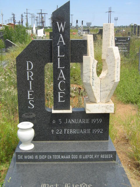 WALLACE Dries 1939-1992