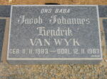 WYK Jacob Johannes Hendrik, van 1983-1983