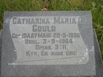 GOULD Catharina Maria nee SAAYMAN 1886-1964