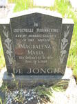 JONGH Magdalena Maria, de nee MIENIE 1924-1959