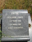 PAYNE Benjamin James 1896-1960