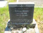 RENSBURG Aletta Maria, Jansen van 1896-1971