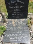 HOBBS Rosemarie Ann nee MILES 1933-1993